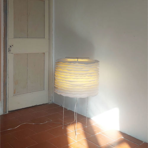 地面灯 - MILLEFEUILLES - JeanLuc Mare luminaires - 金属 / 纸质 / 现代风格