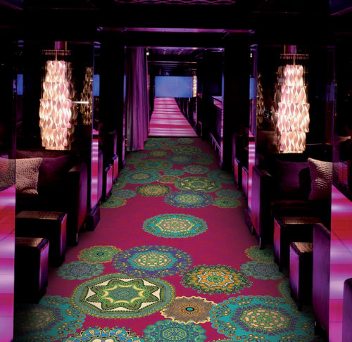 簇绒满铺地毯 - NIGHTLIFE FLAIR - Halbmond - 聚酰胺 / 商用 / 图案