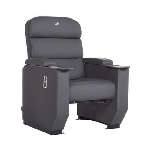 布料影院椅 - ARES SOFT EASY - Cinearredo Italia - 家庭影院 / 灰色 / 机动