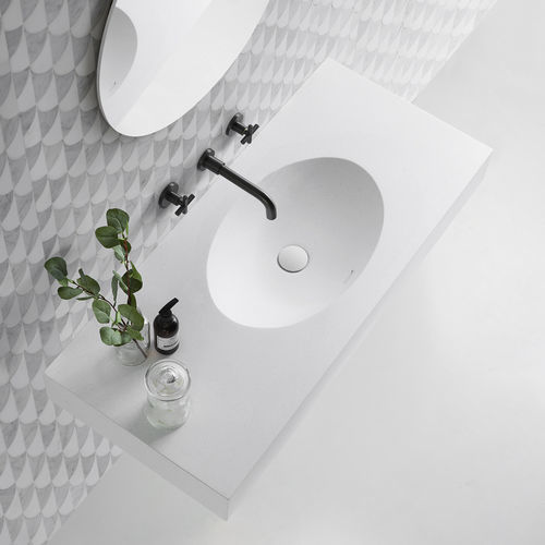 大理石洗手盆台面 - LUNA - Claybrook interiors - 天然石材