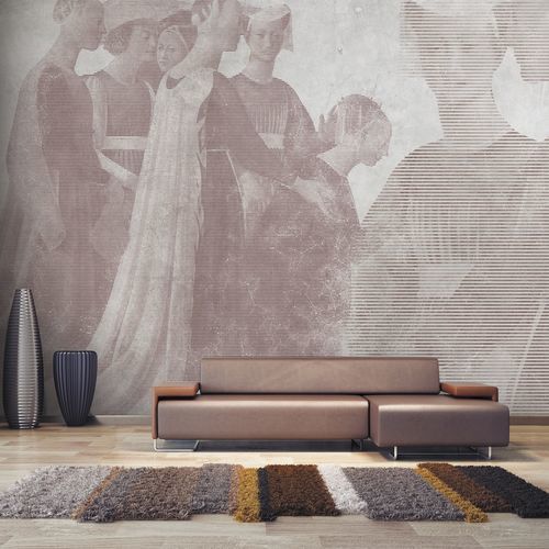 现代风格墙纸 - PIERO DELLA FRANCESCA - Skinwall - 布料 / 乙烯基 / 图案