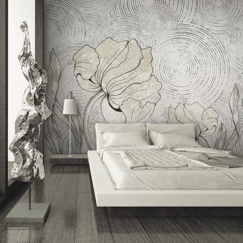 现代风格墙纸 - IN BLOOM - Skinwall - 布料 / 乙烯基 / 印花