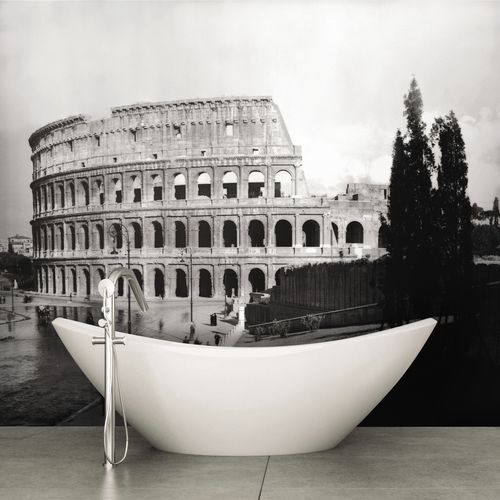 现代风格墙纸 - ROMA – COLOSSEO - Skinwall - 布料 / 乙烯基 / 自然图案