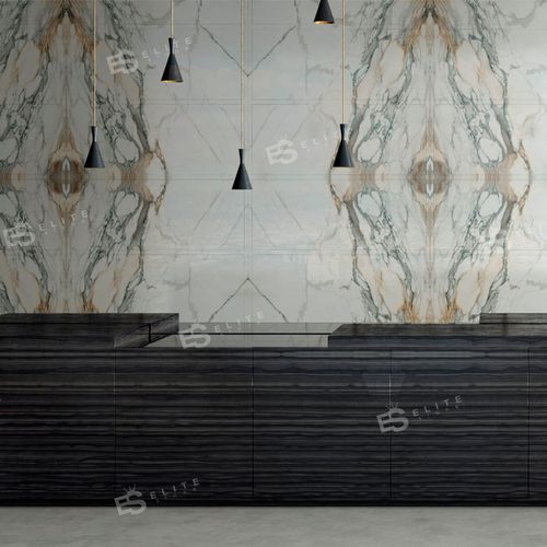 大理石瓷砖 - INTERIORS : CUCINA PAONAZZO - Elite Stone - 室内 / 墙面 / 长方形