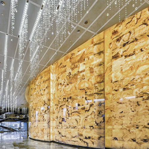 壁挂装饰面板 - E-LIGHT - Elite Stone - 背光 / LED / 大理石