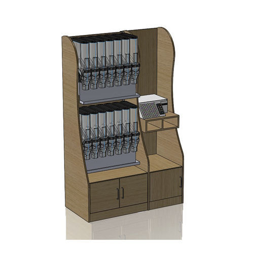 岛台式散装分配器 - FD21.051 - Food Dispense - 商用