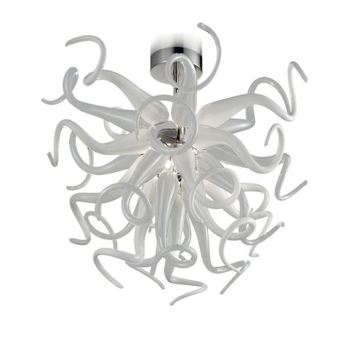 现代风格枝形吊灯 - Medusa - Murano Lux - 吹制玻璃 / 穆拉诺玻璃 / 镀铬金属
