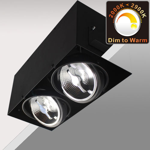 暗装天花板射灯 - ML- RLGL09- DTW - Mascot Group - LED式 / 长方形 / 可弯折