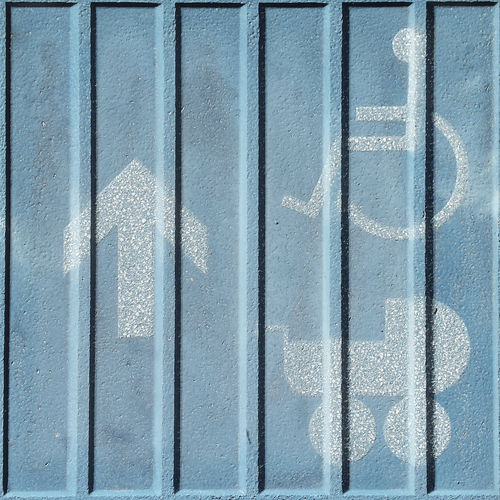 水磨石铺地石 - MOSAICS PLANAS - 户外 / 脚触摸式 / 用于公共空间