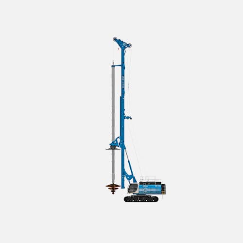 柴油机钻机 - SR-135 - SOILMEC S.P.A. - 旋转 / 潜孔 / 用于建筑工地