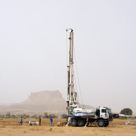 柴油机钻机 - STM-30  - SOILMEC S.P.A. - 旋转 / 潜孔 / 用于建筑工地