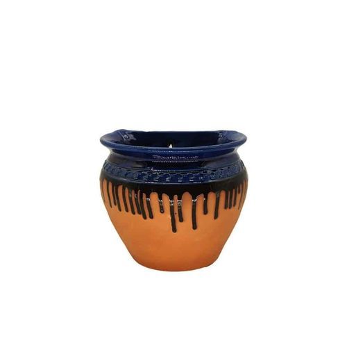 釉面陶瓷花盆 - Poterie de la Madeleine - 壁挂 / 圆形 / 家用