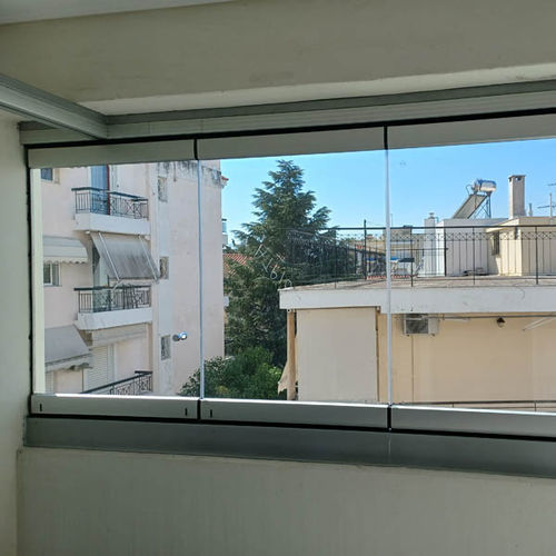 水晶窗户 - IN VRILISSIA - Atrio Glass Doors - 安全玻璃 / 铝制 / 折叠