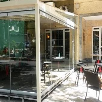 安全玻璃板 - IN ATHENS - Atrio Glass Doors - 夹层 / 透明 / 用于隔墙