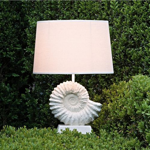 台灯 - AMMONITE - David Hunt Lighting - 布料 / 石材 / 现代风格