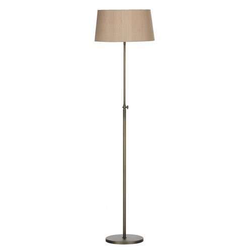 落地灯 - HICKS - David Hunt Lighting - 黄铜 / 丝绸 / 现代风格