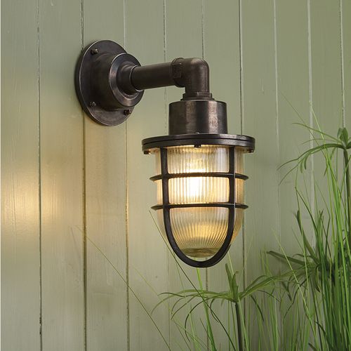传统风格壁灯 - CREWE - David Hunt Lighting - 户外 / 黄铜 / 灯笼式