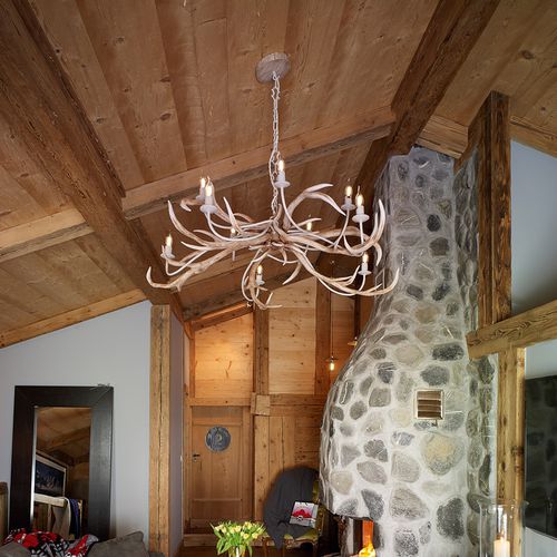 传统风格枝形吊灯 - STAG - David Hunt Lighting - 金属 / LED式 / 手工