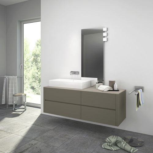 双台盆柜 - Velvet - NOVEL BATHROOM FURNITURE - 壁挂 / 鸡翅木 / 栎木