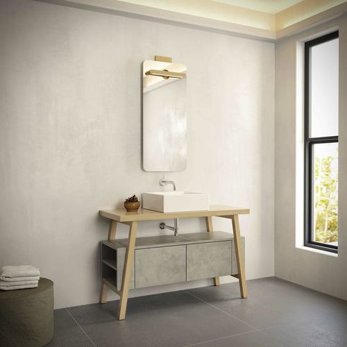 壁挂式台盆柜 - NOVEL BATHROOM FURNITURE - 独立式 / 实木 / 陶瓷