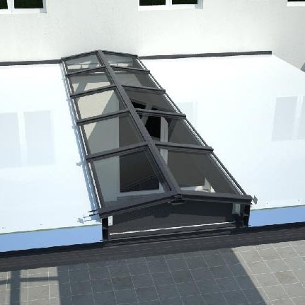 玻璃阳光房遮阳棚 - ASTRAL SKYLIGHT - ESPACE LOUNGE - 家用