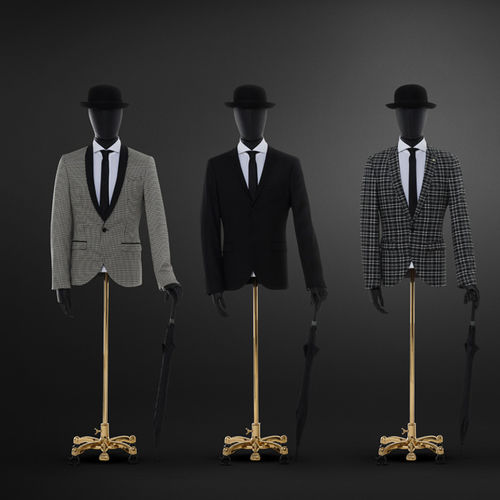 男半身模特 - WONDERWOOD GENTS - HANS BOODT MANNEQUINS - 时尚