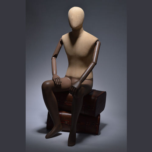 男模特模型 - VINTA  - A2 MANNEQUIN - 复古风格 / 落座