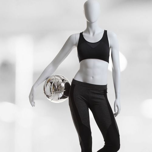 女模特模型 - 123 ATHLETICS - WINDOW FRANCE - 运动 / 落座 / 白色
