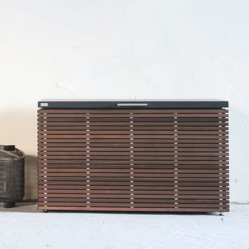 现代风格箱 - BOX  - CUBIC OUTDOOR LIVING - 花园 / 木质 / 垫式