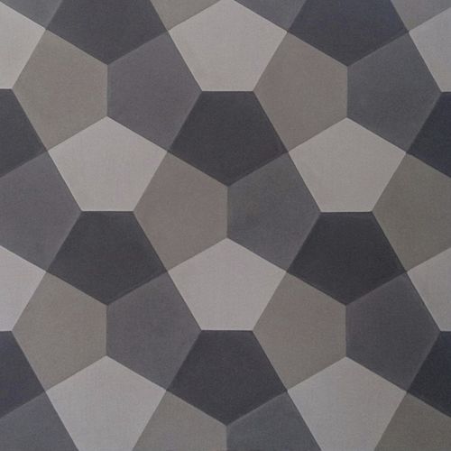 哑光水泥花砖 - V30-004 - Viet Tiles Corporation - 室内 / 地面 / 墙面