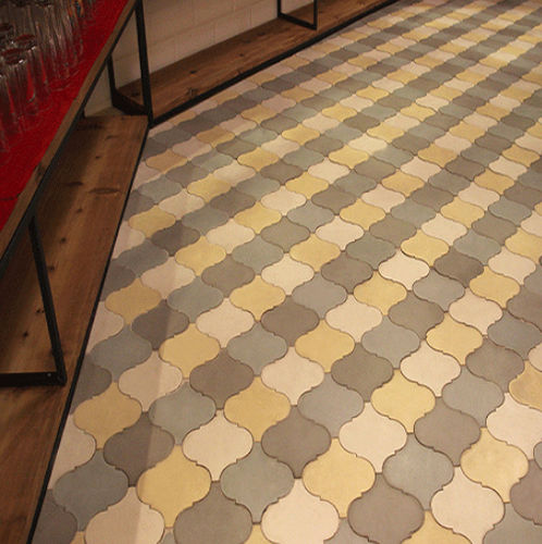 哑光水泥花砖 - COLONIAL SHAPE - Viet Tiles Corporation - 室内 / 地面 / 墙面