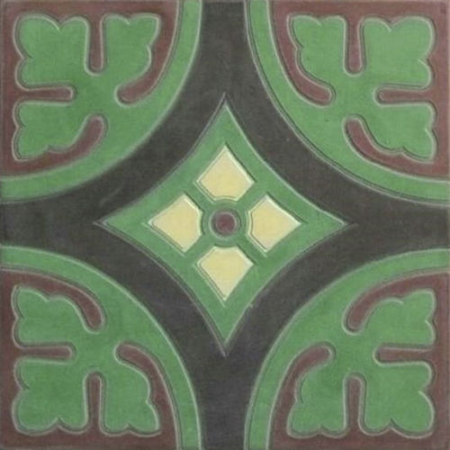 纹理水泥花砖 - V20R-09 - Viet Tiles Corporation - 3D / 室内 / 地面