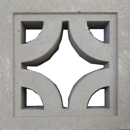 穿孔混凝土块 - VCB-005 DIAMOND - Viet Tiles Corporation - 装饰 / 用于隔墙 / 用于外墙
