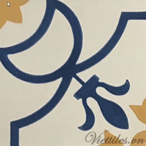 哑光水泥花砖 - V20-305 - Viet Tiles Corporation - 室内 / 地面 / 墙面