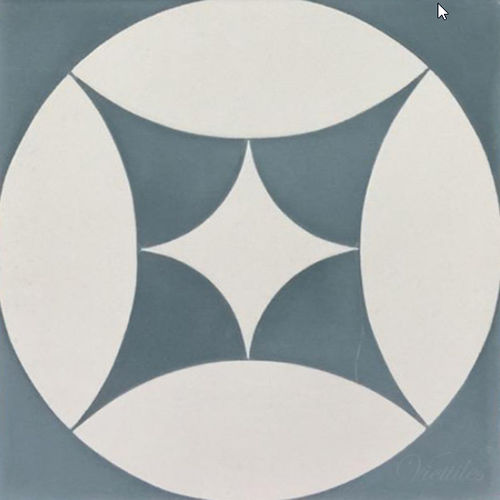 哑光水泥花砖 - V20-262 - Viet Tiles Corporation - 室内 / 地面 / 墙面