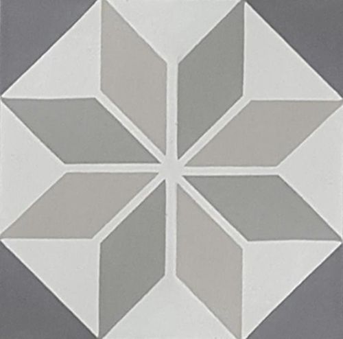 哑光水泥花砖 - V20-292 - Viet Tiles Corporation - 室内 / 地面 / 墙面