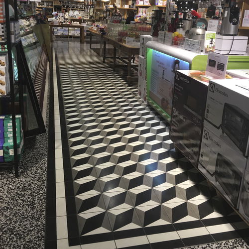 哑光水泥花砖 - V20-034 - Viet Tiles Corporation - 室内 / 地面 / 墙面