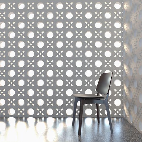 中空混凝土块 - OCTAGON-RUBIK - Viet Tiles Corporation - 装饰 / 用于隔墙 / 用于外墙