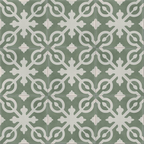 室内水泥花砖 - V20-425 - Viet Tiles Corporation - 户外 / 地面 / 墙面