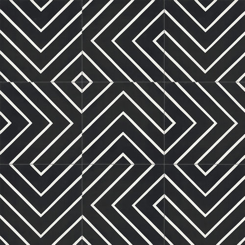 室内水泥花砖 - V20-437 - Viet Tiles Corporation - 户外 / 地面 / 墙面