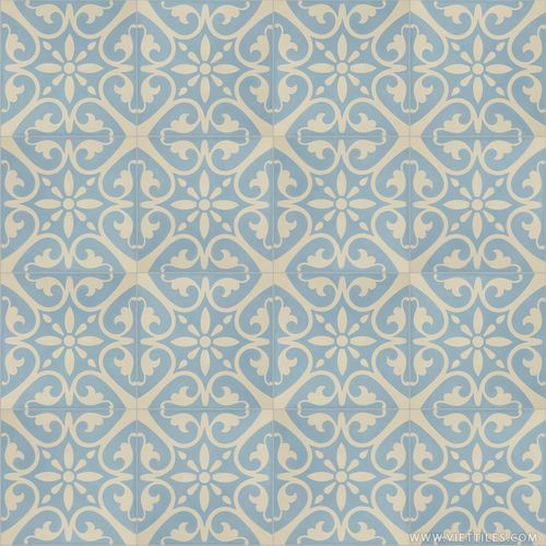 室内水泥花砖 - V20-183 - Viet Tiles Corporation - 户外 / 地面 / 墙面