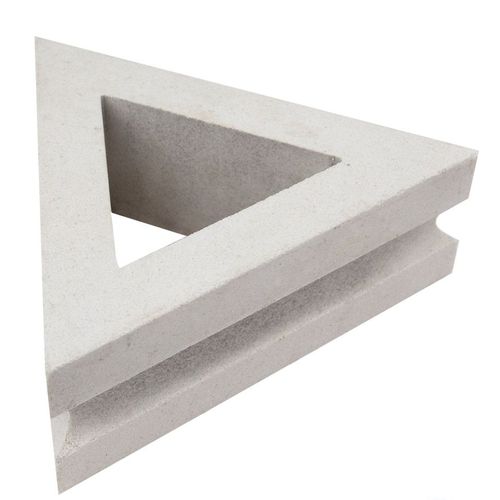 中空混凝土块 - VCBS-002-1000 TRIANGLE - Viet Tiles Corporation - 用于花园围栏 / 墙面 / 用于隔墙
