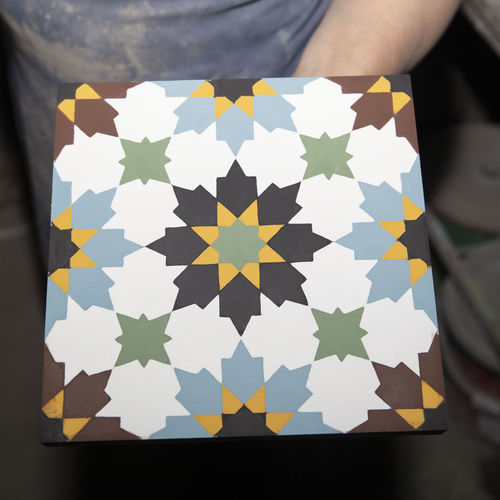 室内水泥花砖 - V20-028 - Viet Tiles Corporation - 浴室 / 厨房 / 客厅