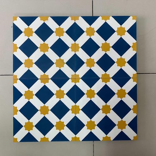 水泥水泥花砖 - V20-011-T02 - Viet Tiles Corporation - 哑光 / 纹理 / 室内