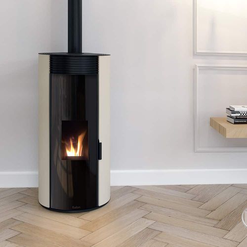 颗粒采暖火炉 - KLIZIA CLAIRE - KALON - 10 kW...20 kW / 8 kW / 独立式