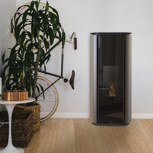 颗粒采暖火炉 - TERRAFUOCO - KALON - 10 kW...20 kW / 8 kW / 独立式