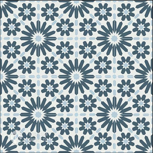 室内水泥花砖 - CTS 19.11 - Vietnam cement tile corp - 地面 / 墙面 / 20x20 cm