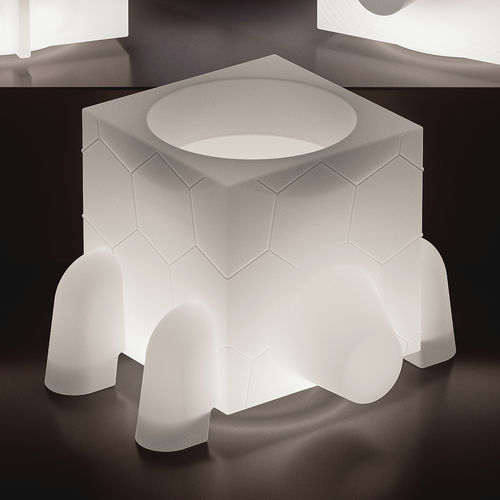 发光花盆 - FERA RUGA LUMINOUS TRAY - Lyxo Design - 聚乙烯 / 岛台式 / 几何
