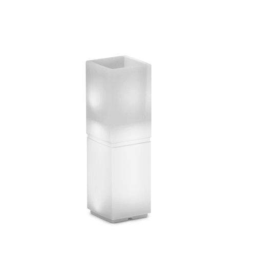 聚乙烯花箱 - DUNE LUMINOUS COLUMN - Lyxo Design - 长方形 / 100%可回收 / 重复使用型