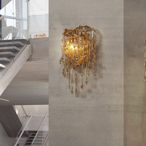 现代风格壁灯 - SCULPTURE - K-LIGHTING - 室内 / 不锈钢 / 水晶